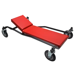 MTLPNEUADJ - Adjustable Rider Creeper w/ 6" Flat-free Treaded Rollers