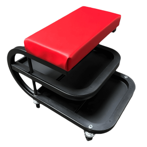 SPP25DT - Padded Mechanic's Seat w/ Dual Trays
