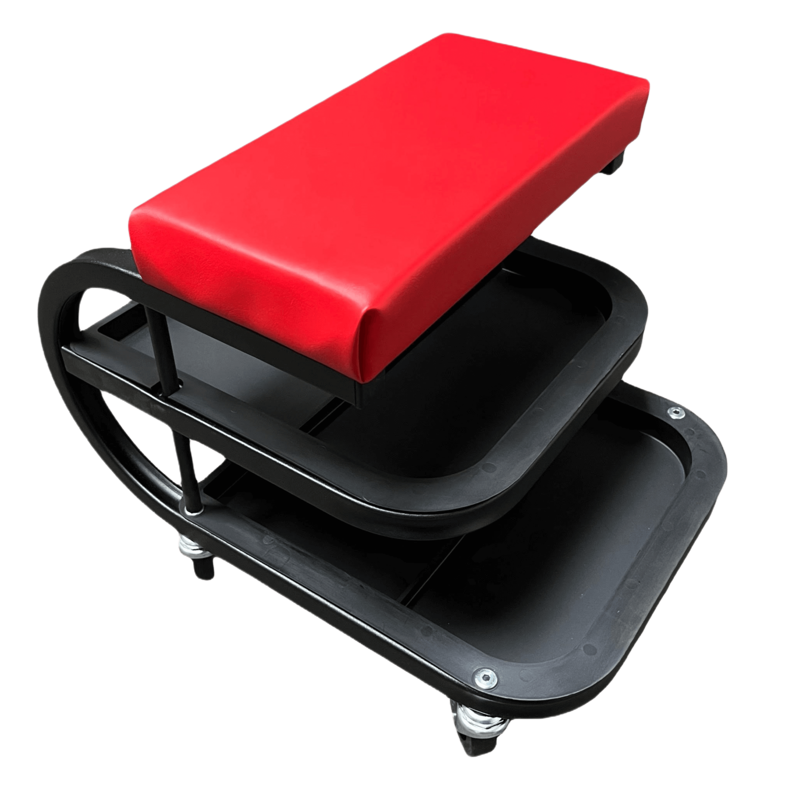 SPP25DT - Padded Mechanic's Seat w/ Dual Trays