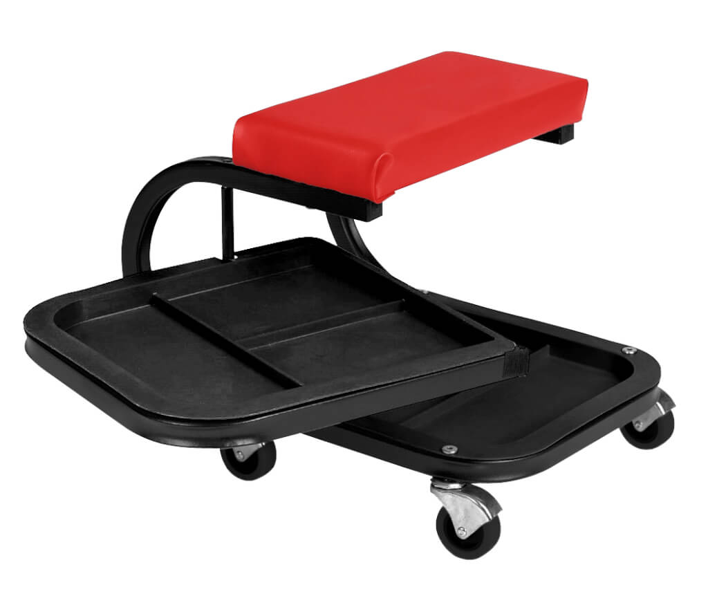 SPP25DT - Padded Mechanic's Seat w/ Dual Trays - Image 2